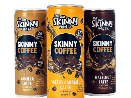 The Skinny Food Co Skinny RTD Low Calorie Coffee 12x250ml Hazelnut Latte Online