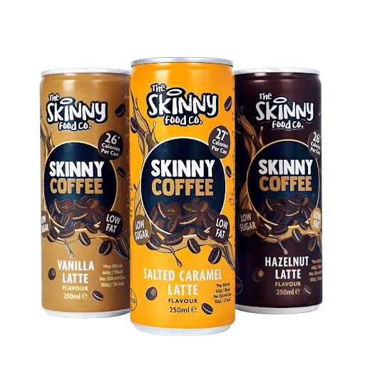 The Skinny Food Co Skinny RTD Low Calorie Coffee 12x250ml Hazelnut Latte Online