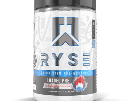 RYSE Loaded Pre-Workout 420g Freedom Rocks Hot on Sale