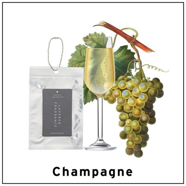 Layered Fragrance Mobile Fragrance Champagne 香槟香水卡片 Online Hot Sale