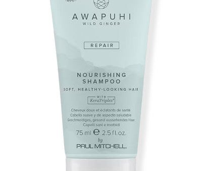 Awapuhi Wild Ginger Moisturizing Lather Shampoo 2.5 oz Online now