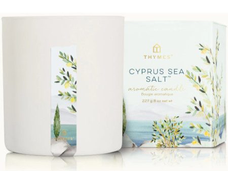 Cyprus Sea Salt Poured Candle 8 oz For Cheap