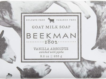 Vanilla Absolute Goat Milk Soap 9 oz Online Sale