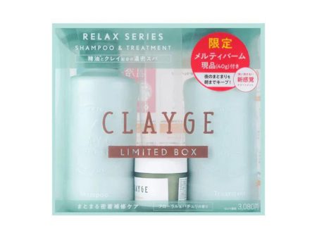 Clayge Shampoo & Treatment Set with Melty Balm (Limited) Online Hot Sale