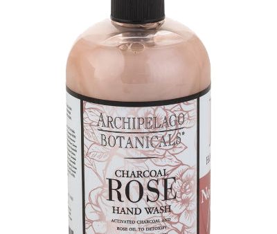 Charcoal Rose Hand Wash 17 oz Online now