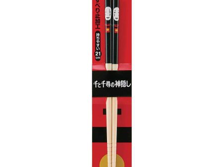 Skater Studio Ghibli Spirited Away Bamboo Chopsticks (No-Face) 吉卜力工作室千与千寻竹筷子（无脸男） on Sale