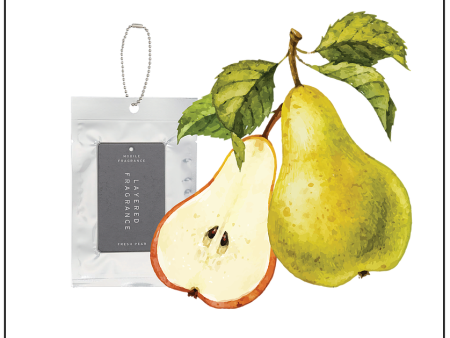 Layered Fragrance Mobile Fragrance Fresh Pear 鲜梨香水卡片 Discount