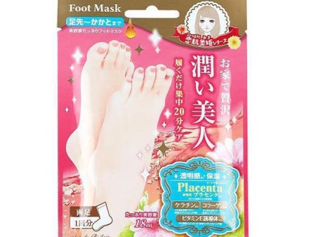 Lucky Trendy Placenta Moist Foot Mask 胎盘素保湿足膜 Supply