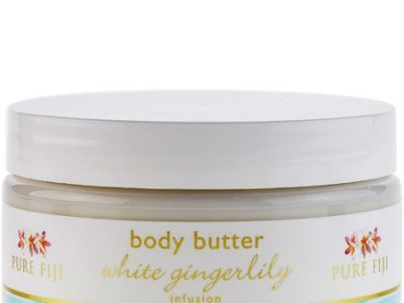 White Gingerlily Body Butter 8 oz Online Hot Sale