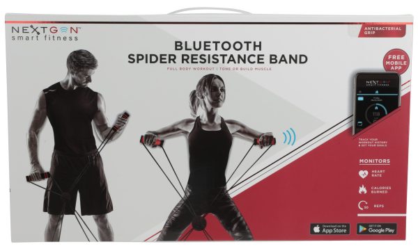 NextGen Bluetooth Spider Resistance Band with Handles Online now